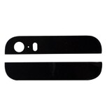 Стекло задней крышки для iPhone 5S (2шт) (черный)
