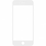 Защитное стекло Плоское для iPhone 7 Белое