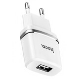 СЗУ HOCO C11 (1-USB/1.0A) + micro USB кабель (белый)