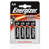 Батарейка Energizer MAX LR6 AA Alkaline 1.5V (4 шт. в блистере)