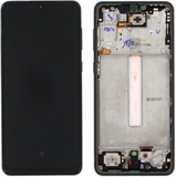 Дисплей для Samsung A336B Galaxy A33 5G в рамке + тачскрин (черный) ORIG 100%