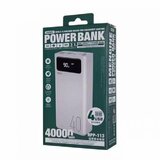 Портативное зарядное устройство (Power Bank) Remax RPP-113 40000 mAh (10W, 4USB, MicroUSB,Type-C, Lightning) Белый