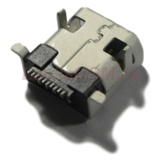 Разъем зарядки Mini USB 10pin (Alcatel/Philips) тип 2