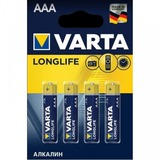 Батарейка AAA LR03 Varta (4 шт. в блистере)