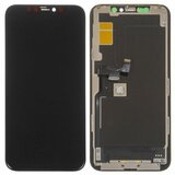 Дисплей для iPhone 11 Pro + тачскрин черный с рамкой (OLED LCD)