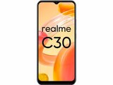 Рамка дисплея для Realme Realme C30 Черная