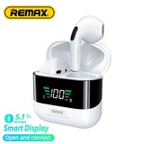 Беспроводные наушники Bluetooth Remax TWS-10 Plus (вкладыши, с дисплеем) Белый