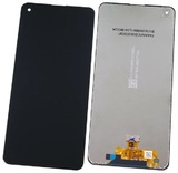 Дисплей для Samsung A217F Galaxy A21s + тачскрин (черный) ORIG 100%
