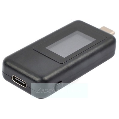 Тестер USB-зарядки (Type-C) (черный)