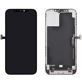 Дисплей для iPhone 12 Pro Max + тачскрин черный с рамкой (OLED LCD)